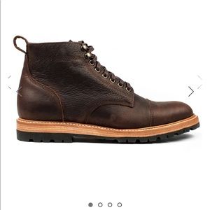 TAYLOR STITCH // MOTO BOOT // CHOCOLATE PEBBLE GRAIN